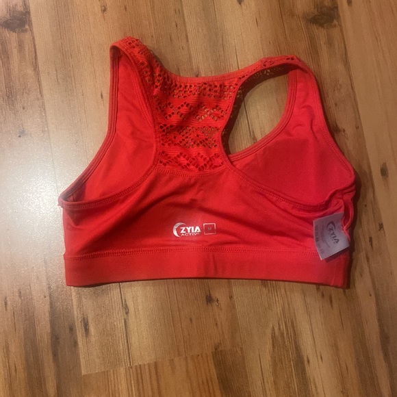 Zyia Red Bomber Brad Size Medium - Picture 7 of 9